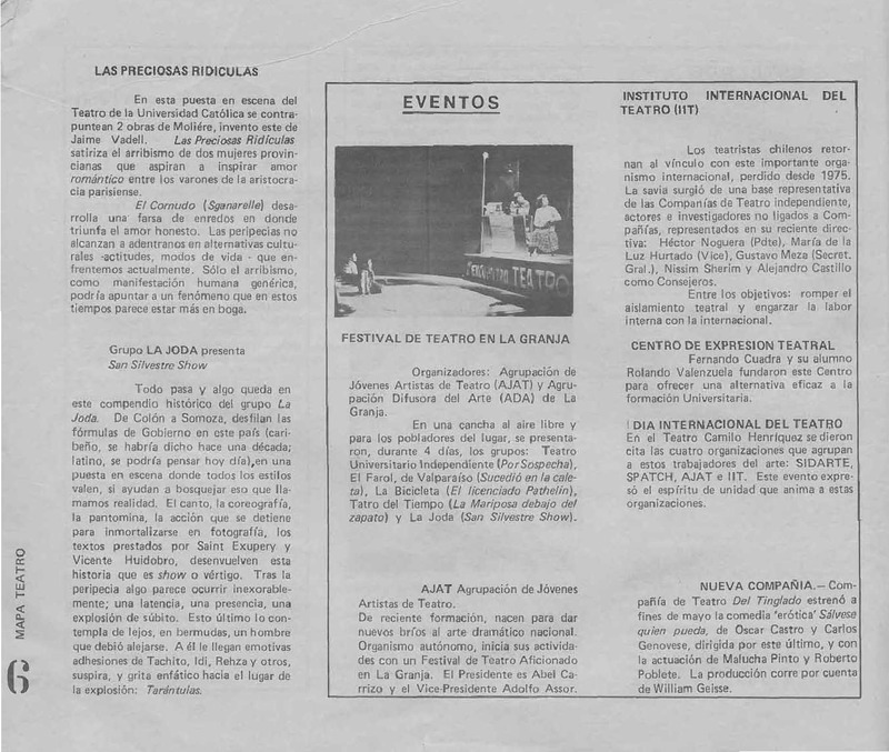 Eventos: Festival de Teatro en La Granja