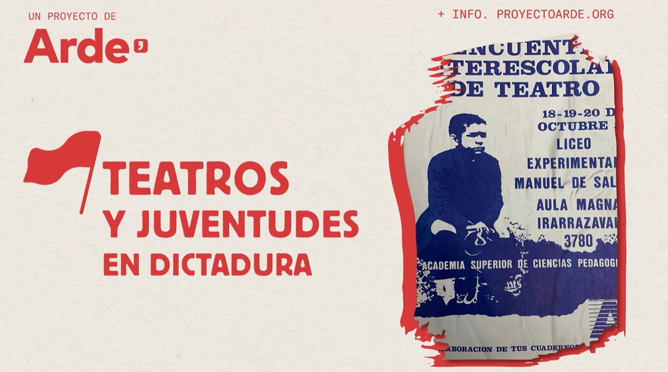 Cápsula audiovisual "Teatros y Juventudes en dictadura, Liceos"