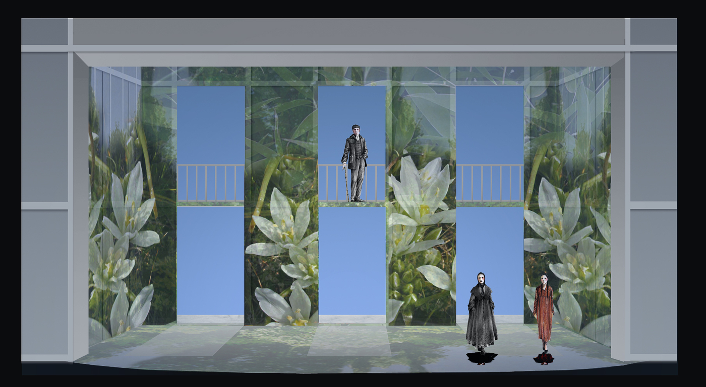 Boceto Escenográfico Don Giovanni, Mozart