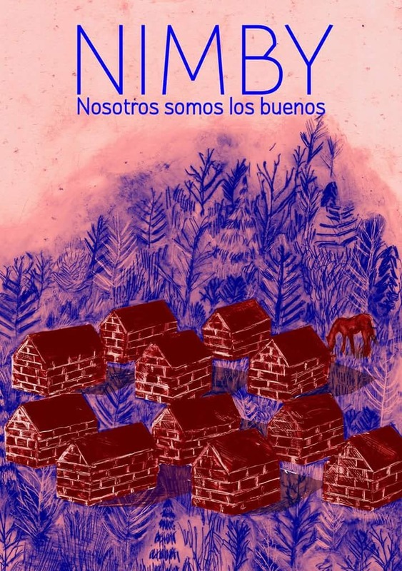 Afiche de NIMBY diseñado por Laurène Lemaitre