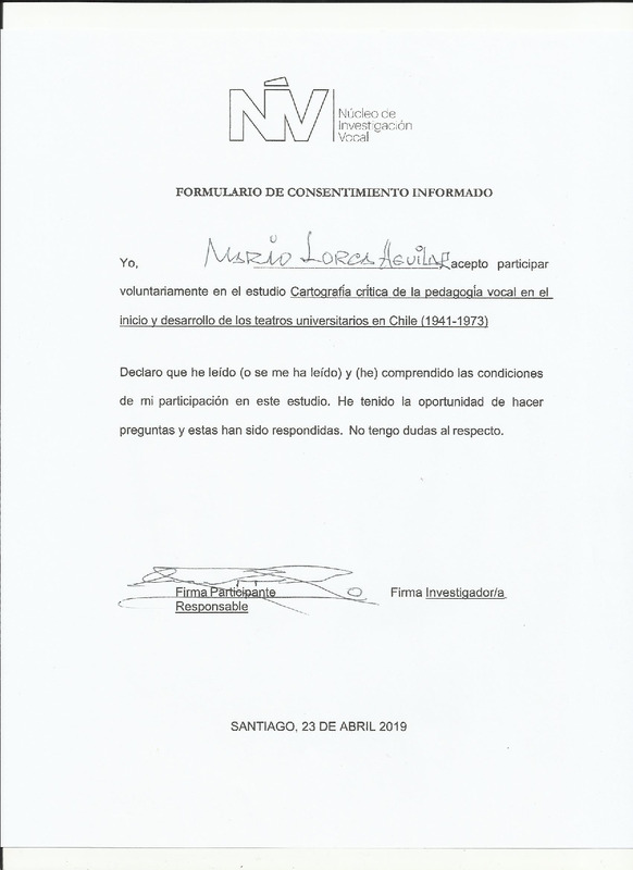 Formulario Consentimiento Informado Mario Lorca