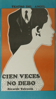 Afiche de la obra Cien veces no debo