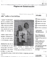 Nota de prensa de la obra Desgarro, um ensaio sobre a loucura