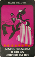 Afiche de la obra Café teatro recién chorreado