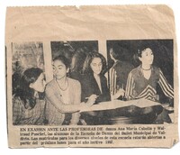 Fotografía de prensa profesoras de la Escuela de Danza Valdivia