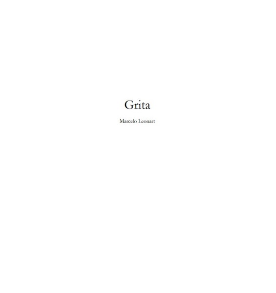 Borrador de la obra Grita para CEIBO Ediciones