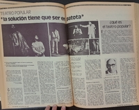 Reportaje sobre el teatro popular en Santiago