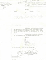Documento de patrocinio del Ministerio de Educación para participar en Festival Internacional de Muñecos en la India