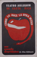 Programa de mano de la obra Como lo hace la otra mitad