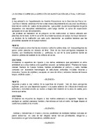Escena del informe balístico del montaje MIRAR