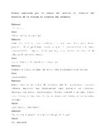 Transcripción de las palabras registradas por un teléfono celular oculto en el bolsillo de una víctima de violencia policial para el montaje MIRAR