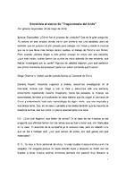 Entrevista con el elenco de la obra