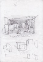 Boceto soportes para mapping 